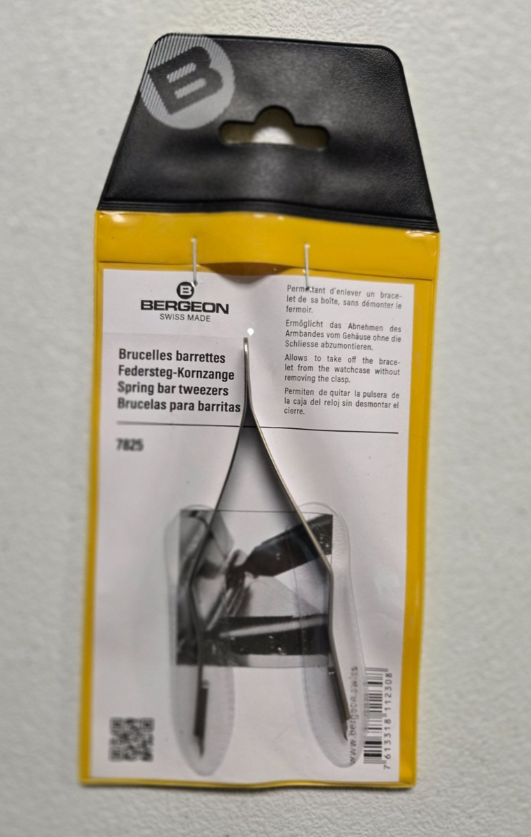 Bergeon 7825 Spring Bar Tweezers for sale online | eBay