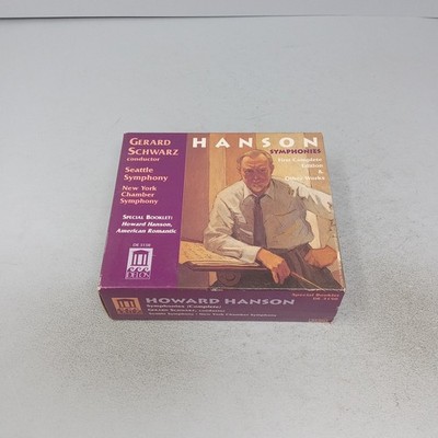Howard Hanson Symphonies First Complete Edition & Other Works CD Box Set 
