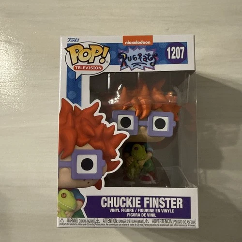 Funko Pop Television 90's Nickelodeon Rugrats Chuckie Finster w/ Reptar #1207