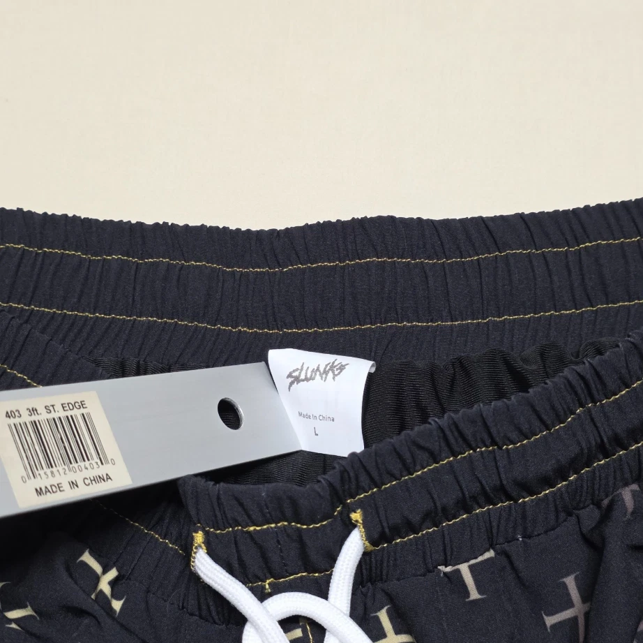 SLUNKS JS Lions Men SwimTrunks Size Large Lined Volleyball Above Knee Graphics - Image 2 of 4