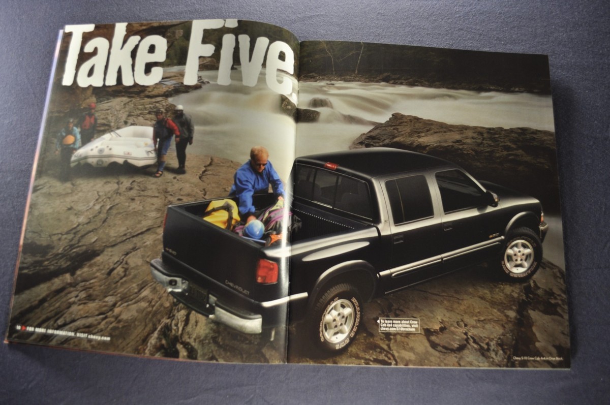 2002 Chevrolet S-10 Pickup Truck Brochure Xtreme ZR2 4x4 LS