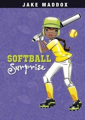 Leigh McDonald Softball Surprise (Paperback) Jake Maddox Girls Sports Stories