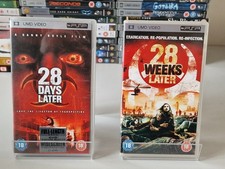28 Weeks Later & 28 Days Later Sony Playstation Portable PSP UMD Movies