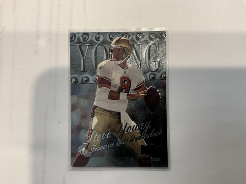 1999 SkyBox Metal Universe Football Lot (8) Manning, Rice, Young,Smith and More - Picture 14 of 17