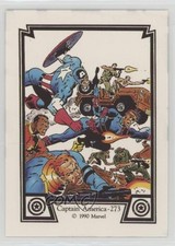 1990 Comic Images Marvel Captain America Captain America Issue 273 #32 0c4