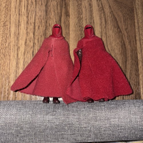 Vintage Kenner Star Wars Emperor Royal Guard Actionfigur 1983 2 Stück Hongkong