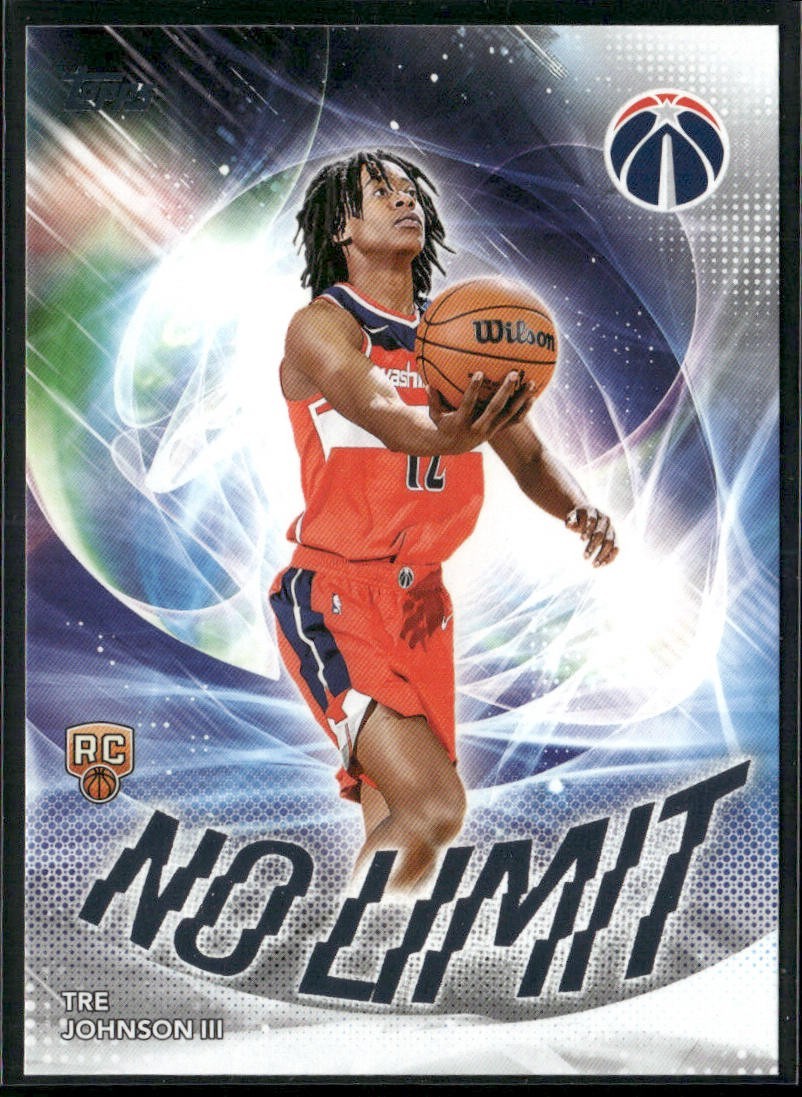 2025-26 Topps - No Limit Tre Johnson #NL-6 (RC)