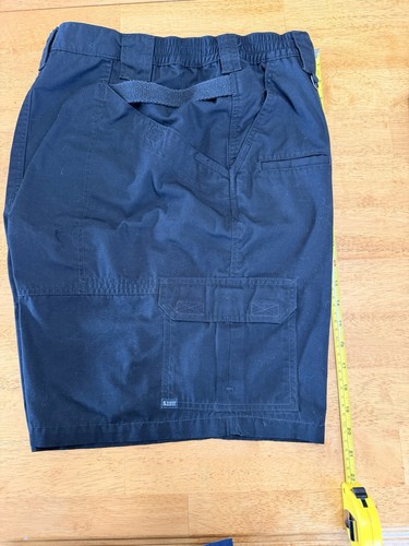 5.11 Tactical Men's Black Utility Work Shorts with Multiple Pockets