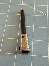 Vintage Snap On 3/8" Drive 8mm Long Spline Triple Square Socket FTSM8L USA