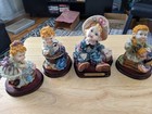 New ListingLot Of 4 Decorative Made In China Figurines Of Children