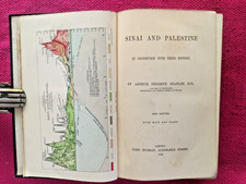 'Sinai and Palestine in connection with their history' AP Stanley. Murray 1896