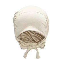 Satin Lined Hijab Cap for Women Tie Back Hijab Undercap Inner Underscarf Hat