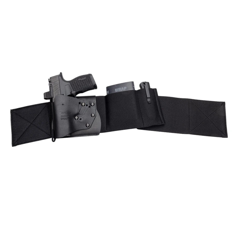 Galco Underwraps Elite Belly Band Extra Grande Para FN 509 Ambidestro - UWERBKXL - Imagem 2 de 2