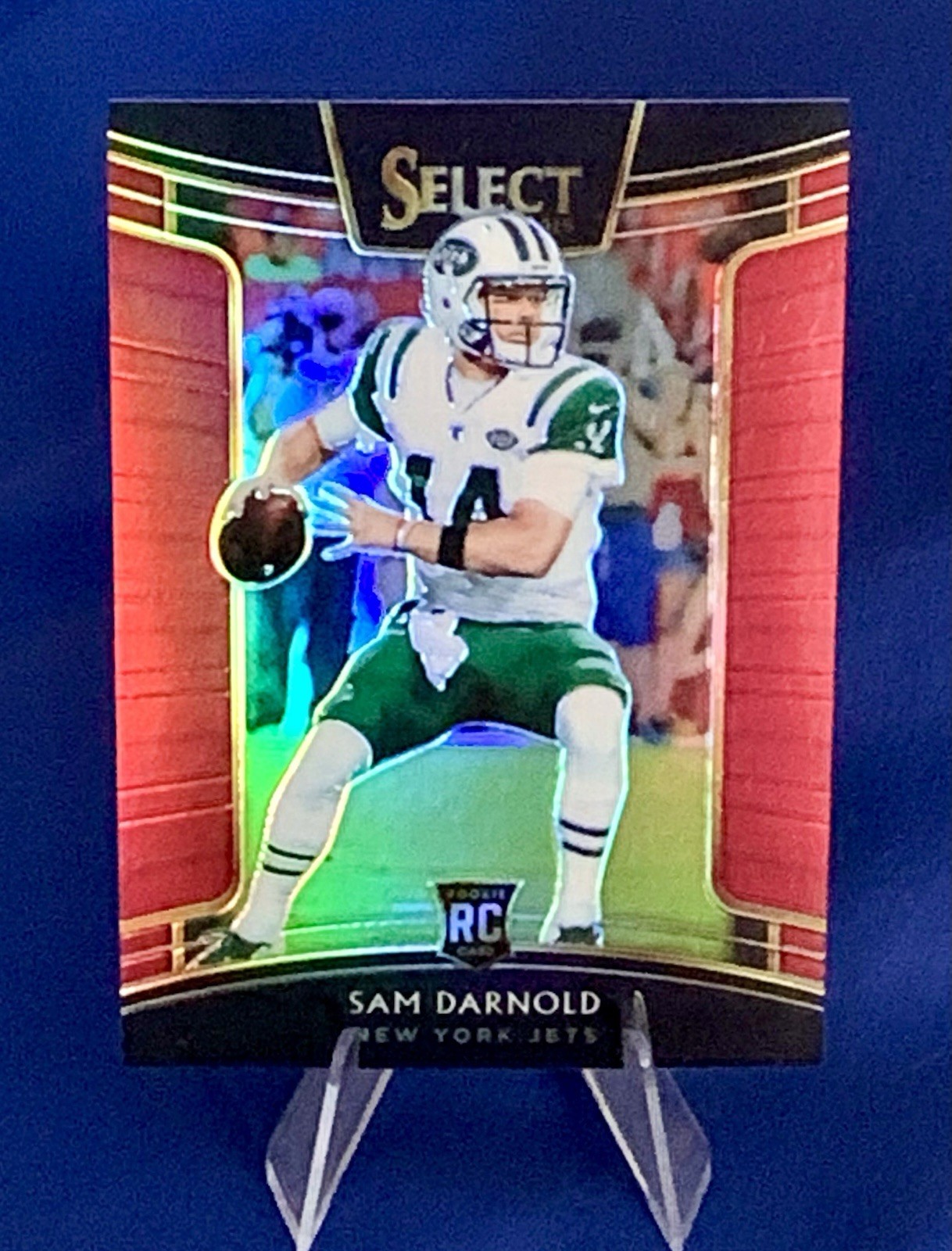 SAM DARNOLD 2018 Select Concourse #18 Maroon Prizm ROOKIE #69/99 Jets/Seahawks