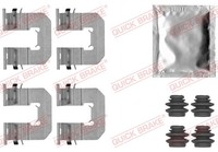 1X Quick Brake 109-1856 ZubehöRsatz Scheibenbremsbelag FüR KIA Hyundai