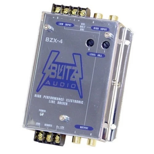 Blitz High Performance Electronic Crossover Line Driver Network - Blue BZX4