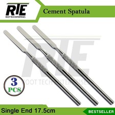 X3 Dental Cement Spatula Single Ended Amalga Mixing Restorative Lab Instruments