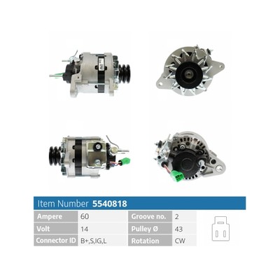 Wechselstromgenerator EB2380Q 2704054050 2704054151 1002131300 2704054060