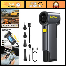 High-Power Electric Air Duster 130,000 RPM, 6-Speed, Rechargeable, for PC  Car