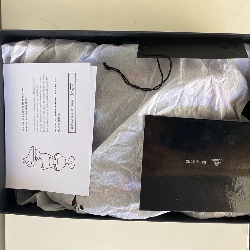 raf simons ozweego three burgundy us9 - Image 4 of 4