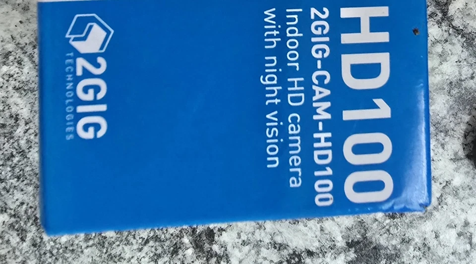 2Gig 2GIG-CAM-HD100 1MP Wireless Indoor Cube IP Security Camera Brand New 3 left - Image 3 of 4