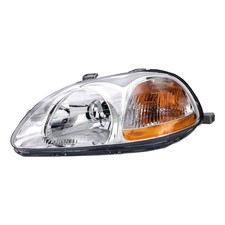 Headlight Lens-Assembly Left 1pc for Civic 1996-1998 33151S01A01