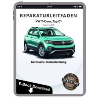 Vw T-Cross C1 Ab 2018 Karosserie Unfall Instandsetzung Reparaturleitfaden Ebook