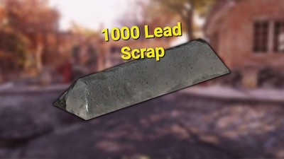 1000 Lead Scrap (1k) For Fallout 76 For Xbox One Fast Delivery 