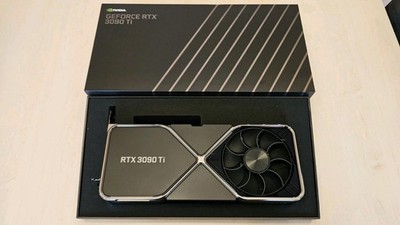 NVIDIA RTX 3090 Ti FE 24GB + EK Quantum Vector SE Wasserkühler OVP
