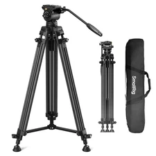 SmallRig 73''/186cm Heavy Duty Video Tripod, Max Load 8kg (18lbs) for Camera