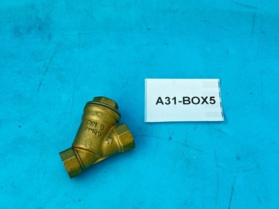 Brass Y Strainer DN3 PN20 Female Thread Inline Water Filter Valve Industrial