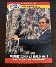 Commissioner Paul Tagliabue at Berlin Wall 1990 Pro Set #785