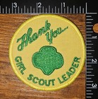 Vintage Girl Scouts of America Girl Scout Leader Thank you Award Patch GSA