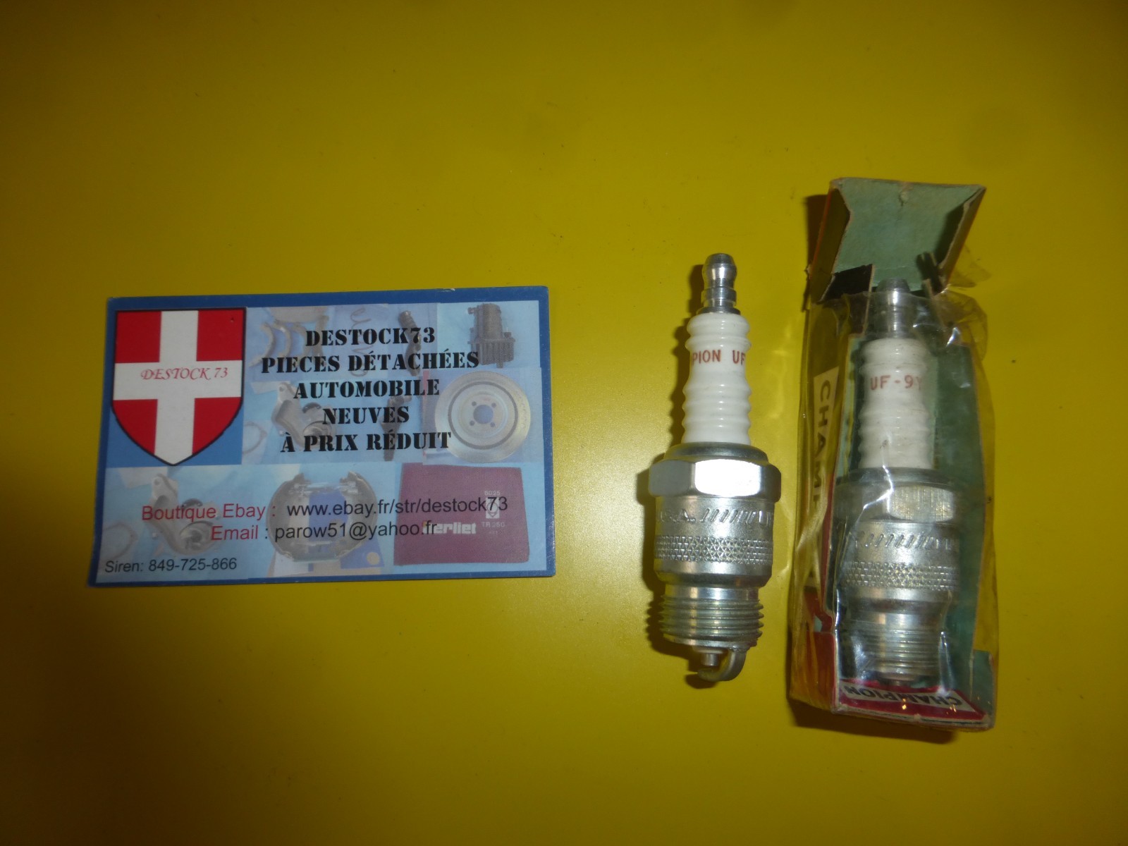 2 bougies Champion UF9Y UF