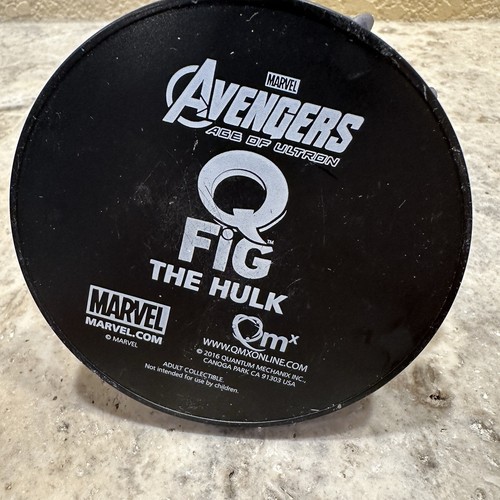 The Hulk Marvel Avengers Q Fig QFig QmX Loot Crate Exclusive Age Of Ultron RARE - Picture 4 of 4
