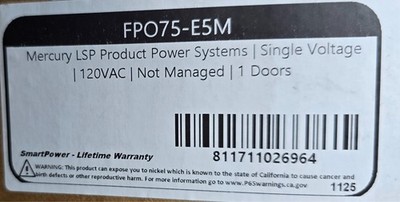 FPO75-E5M LifeSafety Power Supply