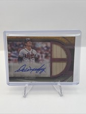 2025 Topps Museum Collection Dale Murphy Signature Swatches Dual Relic Auto /75 
