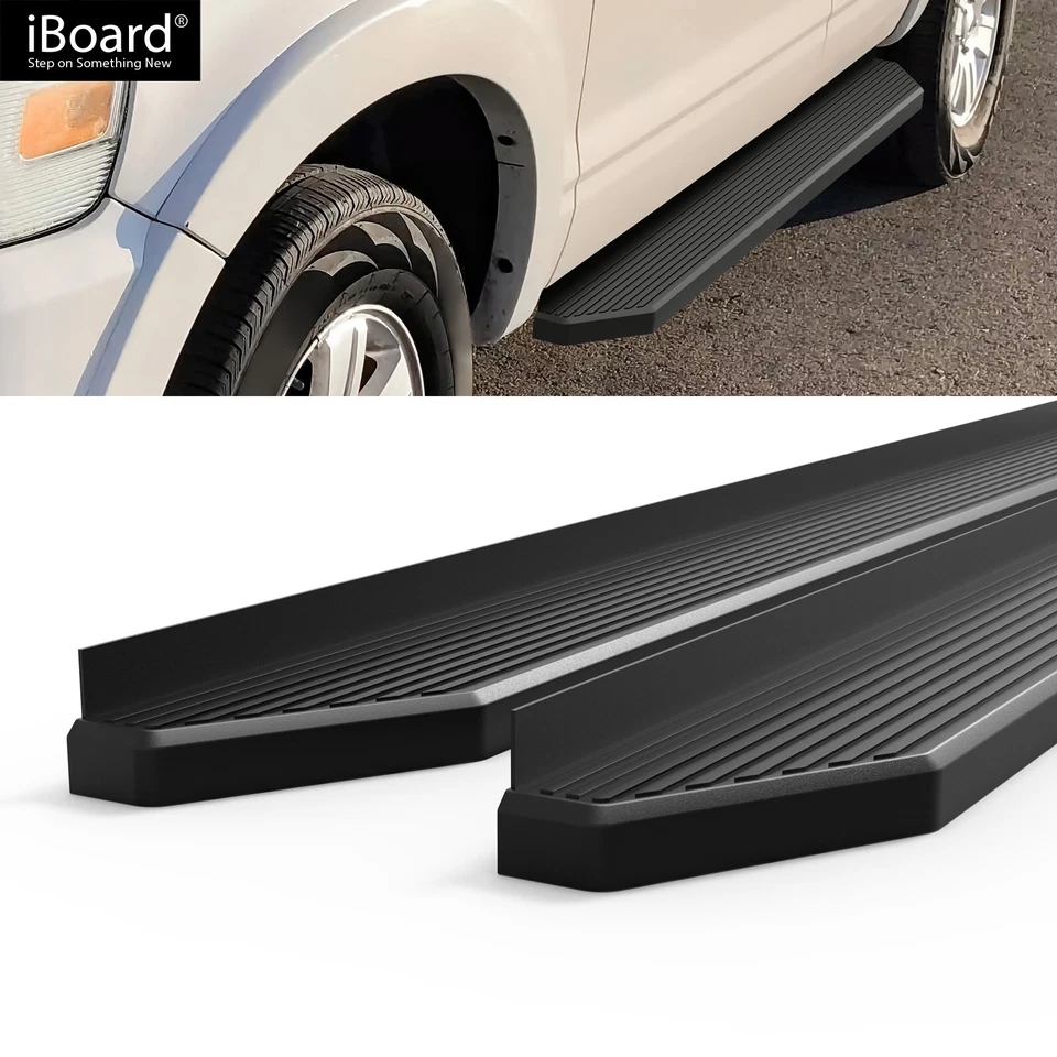 APS Running Board Black 6" Fit Ford Explorer 4-Door 06-10 Foto 2 de 4