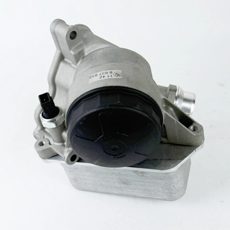 Oil Filter Housing w/ Oil Cooler Gasket for BMW 328i 335i 528i X3 Z4 11428637812 - Image 2 of 4