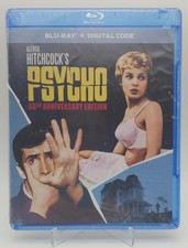 Psycho (1960) 60th Anniversary Edition Blu-ray Anthony Perkins See Description 
