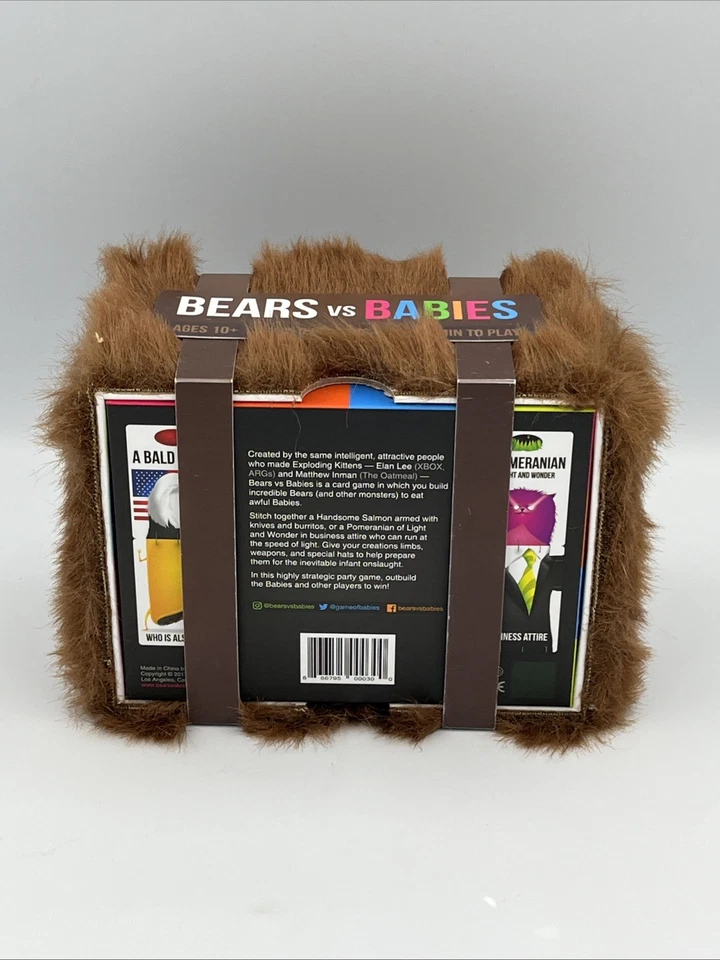 Exploding Kittens Bears vs Babies Card Game Fun Silly Game Complete - Image 4 of 4