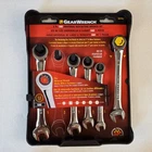 New 5 Piece Universal Ratcheting Wrench Set / 12-Point / SAE GearWrench-85590A 