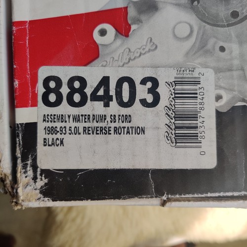 Edelbrock Water Pump Model 24-9643 - Picture 8 of 9