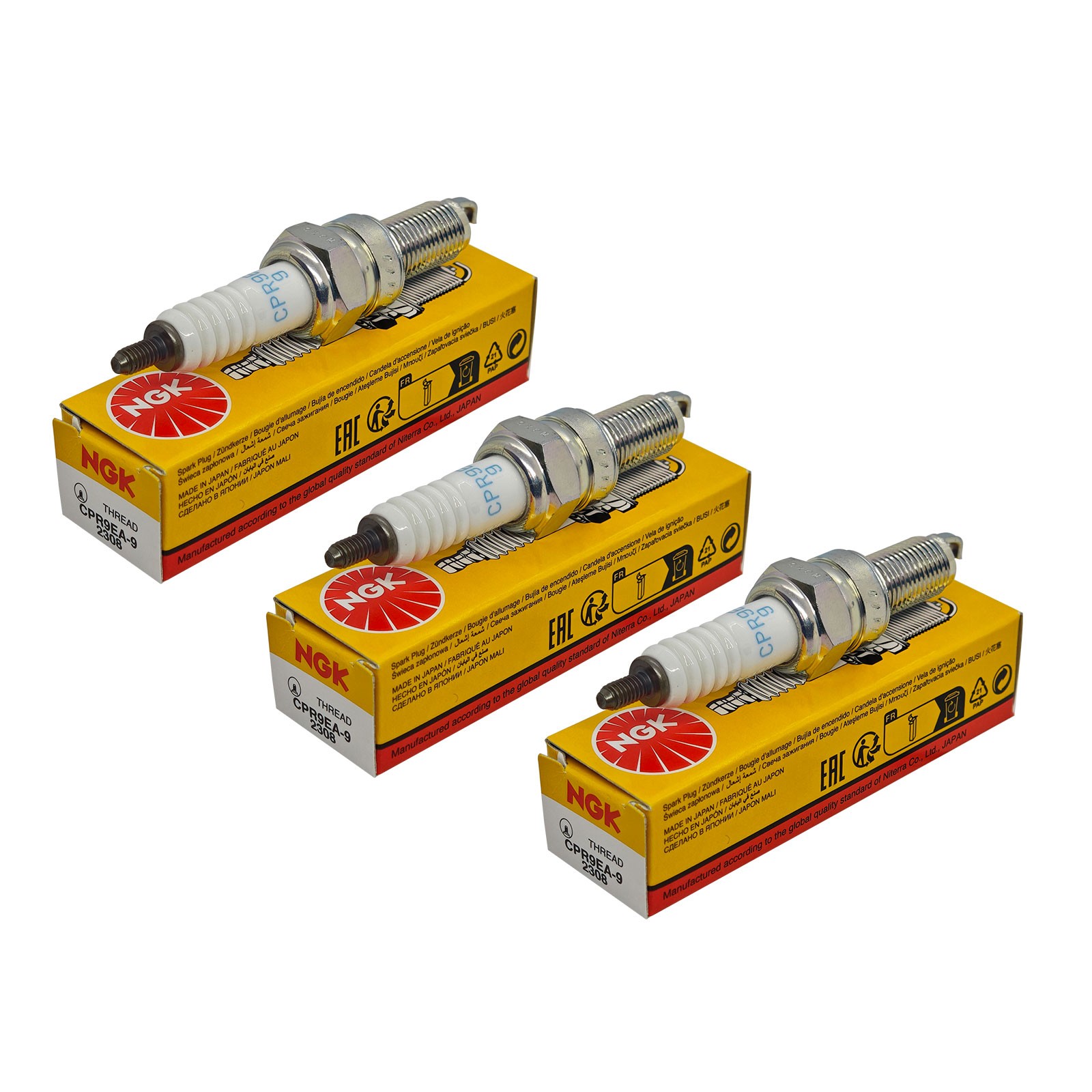 NGK Spark Plugs CPR9EA-9 CPR9EA9 For Yamaha Tracer 900 GT 2015-2020 - MF4498