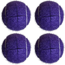 4 Pack Precut Tennis Balls for Walkers, Heavy Duty Long Lasting Felt Pads for Fu