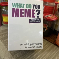 What Do You Meme Game for Meme Lovers & Millennials NEW SEALED