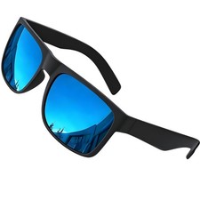 Men's Oversized Polarized Sunglasses Big Heads Wide Face Large Fit Sports