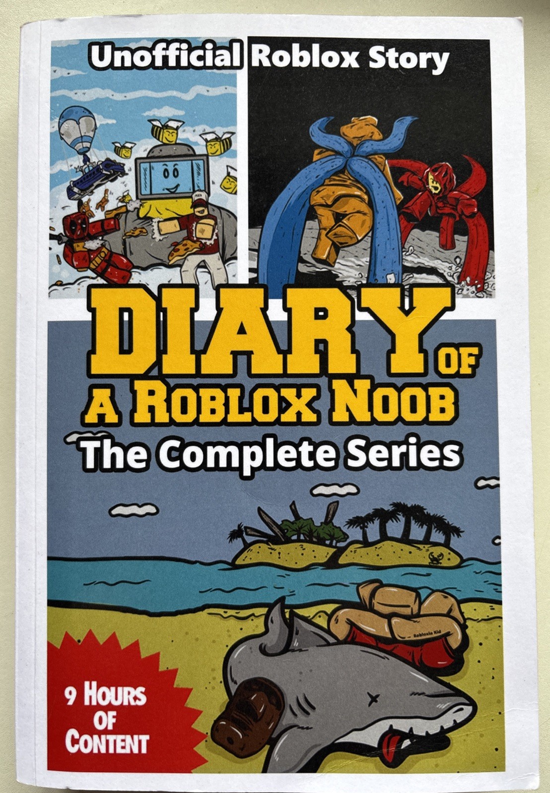 Diary of a Roblox Noob The Complete Series Paperback Book Robloxia Kid