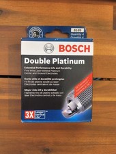Bosch 8109 Double Platinum Spark Plugs - 4pk - Free Shipping Bosch 8109 Double Platinum Spark Plugs - 4pk - Free Shipping
