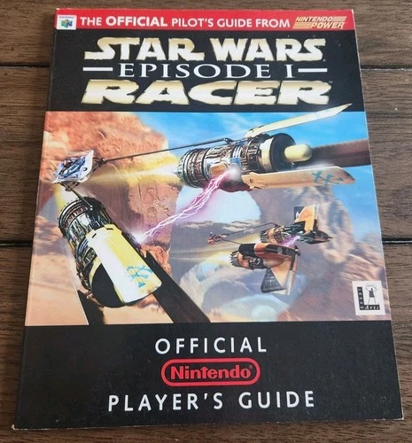 Vintage Star Wars Episode 1 Racer Video Game Strategy Guide Nintendo 64 N64 VTG